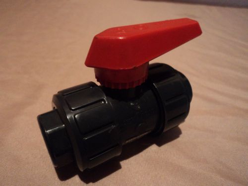 Asahi AV Duo-Bloc 1/2&#039;&#039; PVC Manual Inline Ball Valve