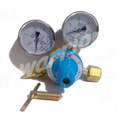 Oxygen Regulator Adjusting Screw Double Gauge MPa Scales O2 Reductor