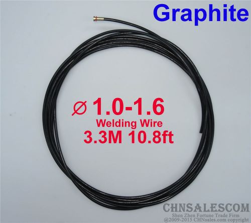 European style mig mag graphite liner 1.0-1.6 welding wire 3.3m 10.8ft for sale