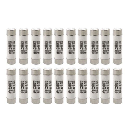 Brand new 20pcs 10 x 38mm cylindrical fuse links 500v 6a amp for sale