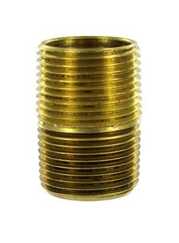 Brass Close Nipple - 1/8&#034;