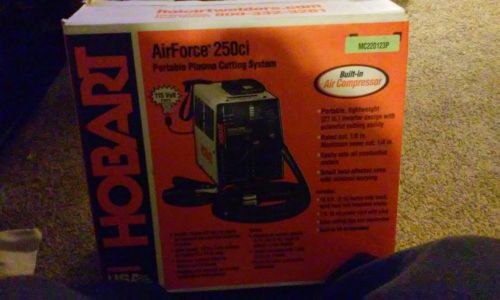 hobart airforce 250ci plasma cutter (display model)