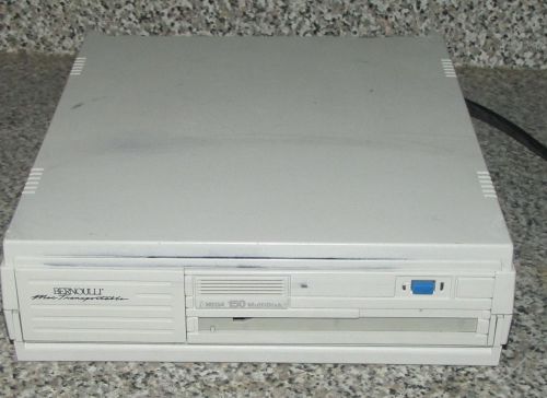 VINTAGE BERNOULLI 150 MULTIDISK MAC TRANSPORTABLE  DISK DRIVE