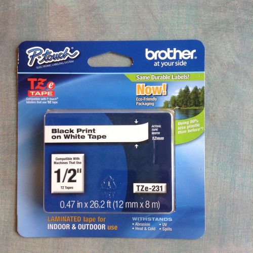 Brother TZ 231 TZe 231 P-Touch 26.2ft NIP