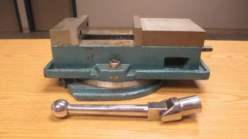 5&#034; Jaw Milling Vice with swivel base similar to kurt 6&#034; bridgeport mill R#0191