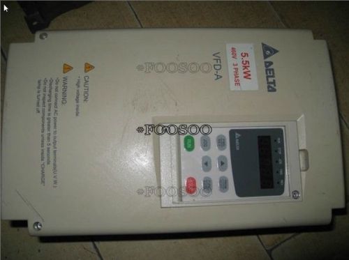 Used DELTA INVERTER VFD055A43B 5.5KW 380V Tested