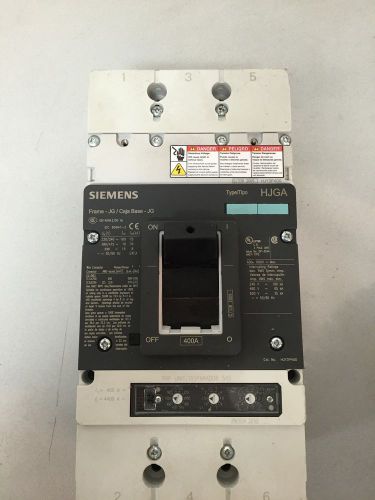 SIEMENS HJY3P400  -  400 AMP TYPE HJGA CIRCUIT BREAKER