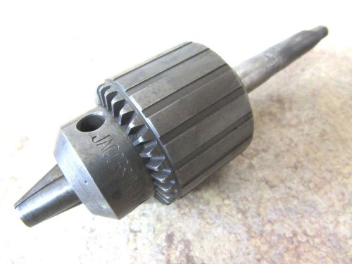 JACOBS DRILL CHUCK 2A CAP 0-3/8 MT1 METAL LATHE MACHINIST TOOL ATLAS CRAFTSMAN