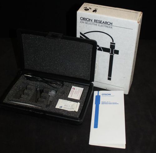 Orion Research Ammonia Gas Sensing Electrode Meter Kit 95-12 Free Shipping!