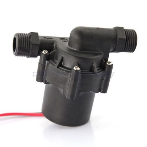 NEW Solar DC 24V Hot Water Circulation Pump Brushless Motor Water Pump 19L/M 11M