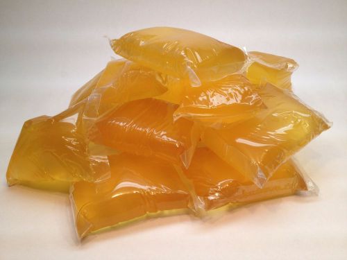 HOT MELT GLUE pillows 18 each Amber Henkel Techno Euro Melt Style (1lb pillows)