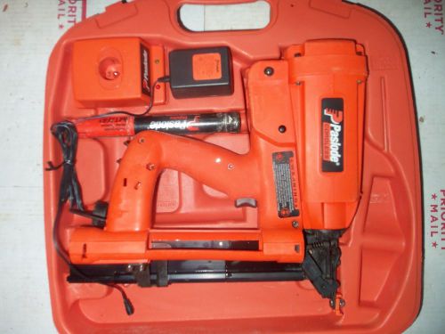 &#034;nice&#034; paslode im200-s16 cordless utility stapler, 3/4&#034; to 2&#034; #900078 (full kit) for sale