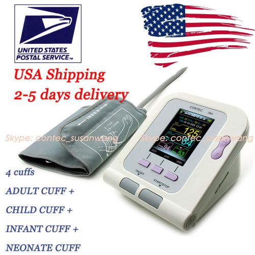?usa shipping?contec08a digital automatic blood pressure monitor,pc software for sale