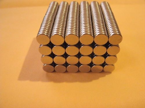 10pcs 6x1.5mm(1/4&#034;x1/16&#034;) Neodymium Disc N35 Super Strong Rare Earth Magnets