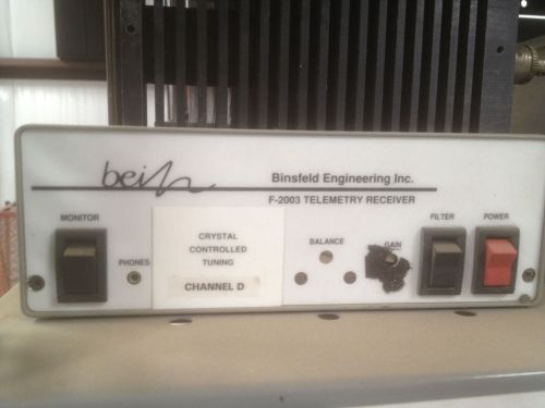 VERY NICE BINSFELD TELEMETRY RECEIVER MODEL F-2003