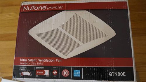 NuTone QTN80E Ultra Silent 80 CFM Ceiling Exhaust Bath Fan USA Energy Star