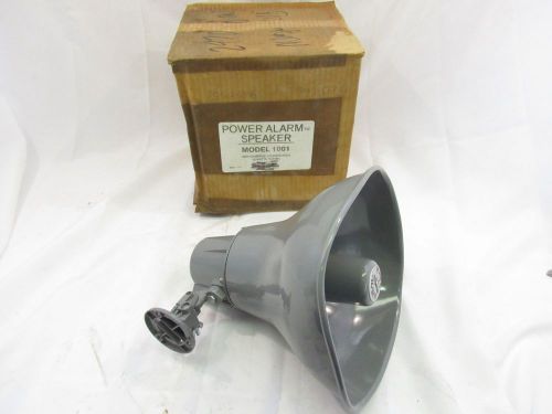 MILL SPECIALTIES / POWER ALARM MODEL 1001 HORN / SPEAKER 80OHM 30W ***NIB***