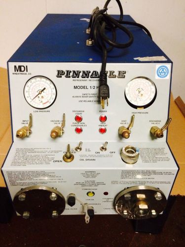 Pinnacle 1/2 HPC Dynamic Line Refrigerant Recovery Units