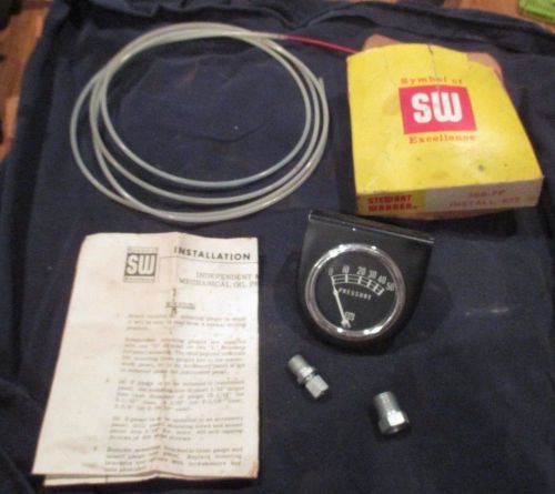 VTG Tool Stewart Warner 366 FF Installation Install Kit Vacuum Pressure Gauge