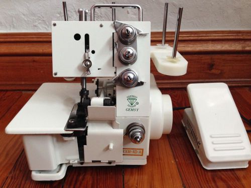 GEMSY RXM 4D A 4 Thread Serger OVERLOCK SEWING MACHINE