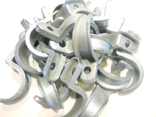 LOT OF 25, GRAINGER 2&#034; INCH RIGID IRON PIPE CONDUIT TUBE HANGER CLAMP , #4YF54