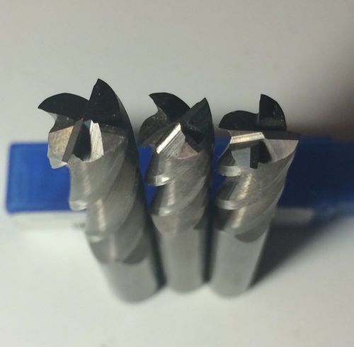 Lot Of 3 Niagara Carbide  Endmill