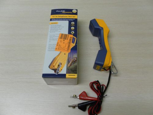 #3 Fluke Networks 164911 TS19 Telecommunications Test Set Model # 19800-HD9