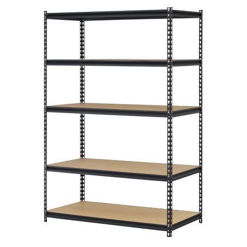 Metal Storage Rack Shelf Garage Shelving 5 Shelves Heavy Unit 4,000 Pounds Home