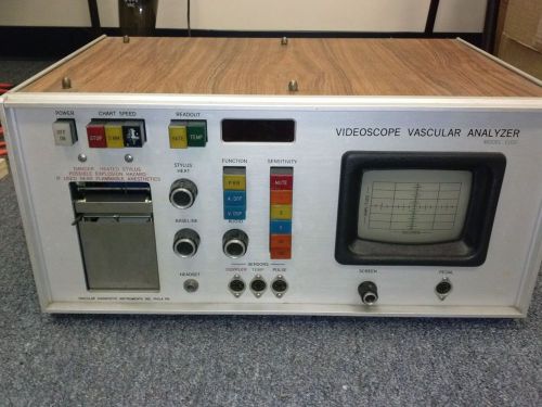 Videoscope Vascular analyzer