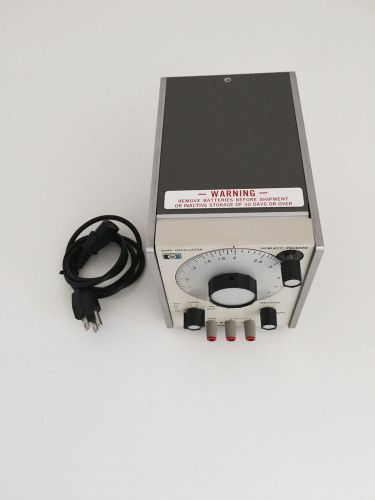 HP 204C OSCILLATOR/AUDIO GENERATOR