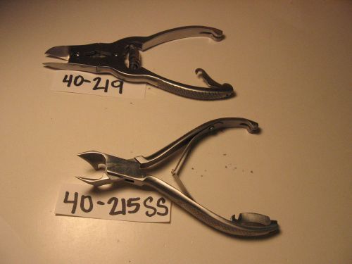 NAIL NIPPER SET OF 2 (40-215SS,40-219)