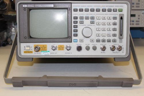 Hp 8920b service monitor test set spectrum analyzer tracking generator for sale