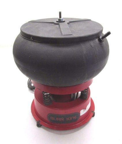 BURR KING &#034;VIBRA-KING&#034; 3-QUART BENCHTOP VIBRATORY TUMBLER - #110