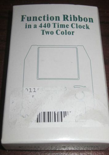 Time clock ribbon for 440 time clock two color #390126000 for sale