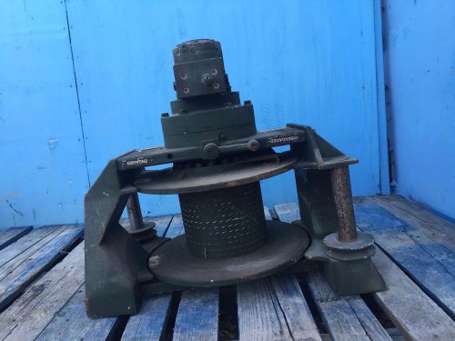 MILITARY DP SIDE MOUNT SELF RECOVERY WINCH MODEL 51955 HOIST SHIP VESSEL