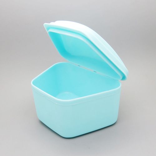 Dentalmall New Dental Denture Plastic Teeth Box Retainer Case BLUE