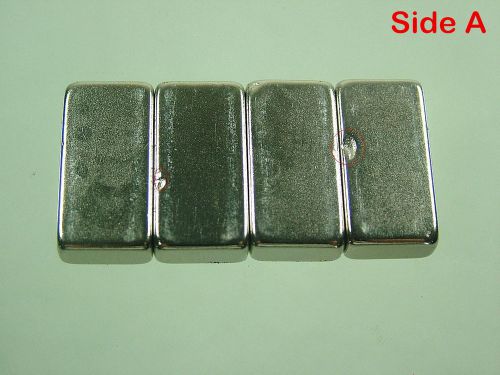 4pcs/lot N52 1&#034;*1/2&#034;*1/4&#034; Neodymium Permanent super strong Magnets rare earth(1)