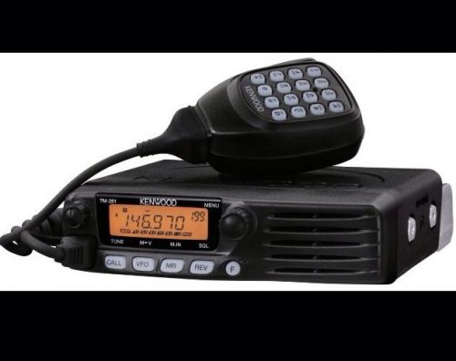 Kenwood tm-281a vhf 65 watt mobile two way radio new for sale