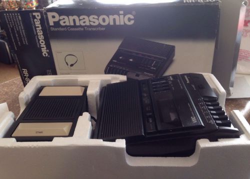 PANASONIC RR-830 STANDARD CASSETTE RECORDER DICTATION TRANSCRIPTION MACHINE