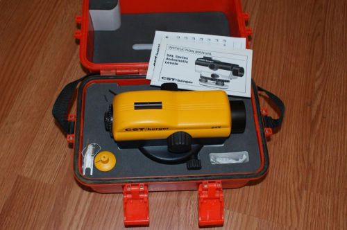 Cst/berger 24x automatic level with hard case unused for sale