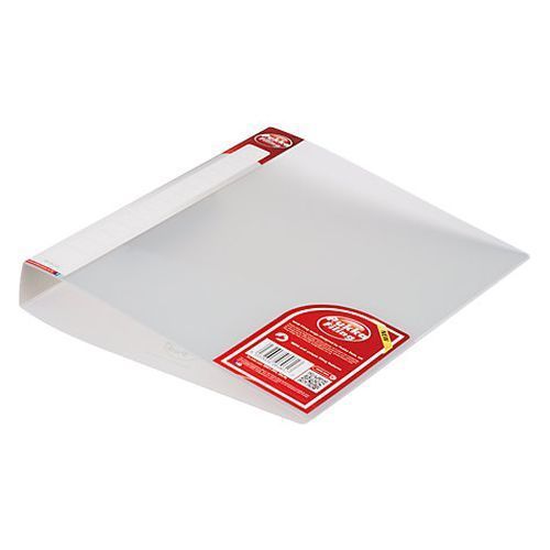 A4 2 D-Ring 25mm Clear Pukka Executive Presentation Ring Binder Polypropylene