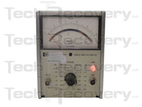 HP 3400A RMS VOLTMETER