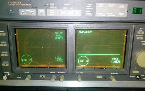 TEKTRONIX 1780R VIDEO MEASUREMENT WAVEFORM MONITOR W/ OPERATOR&#034;S MANUAL