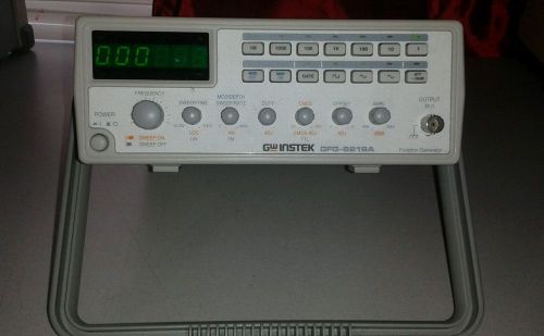 GW Instek GFG-8219A Function Generator 3MHz/ 6 Digits