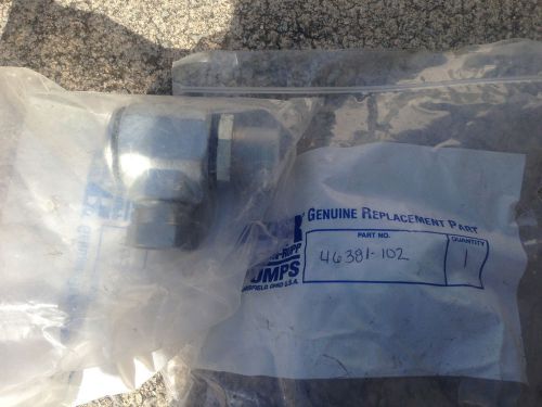 gorman rupp swivel assy 46381-102 NEW