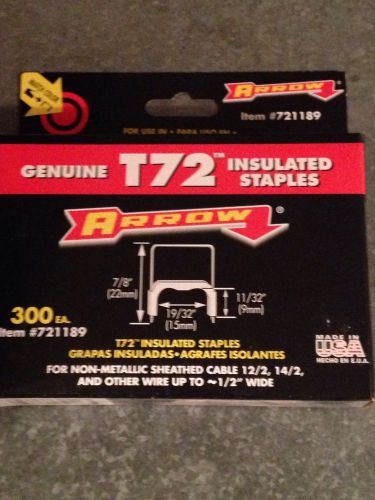 Arrow 721189 T72 Insulated Staples