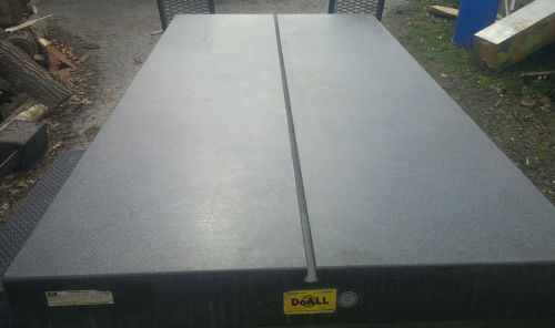 Do all. doall granite surface plate with heavy metal stand 4ft x 8t 48x96 for sale