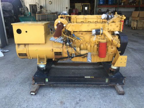 253 hp c9 cat 175 kw marine genset, running take out for sale