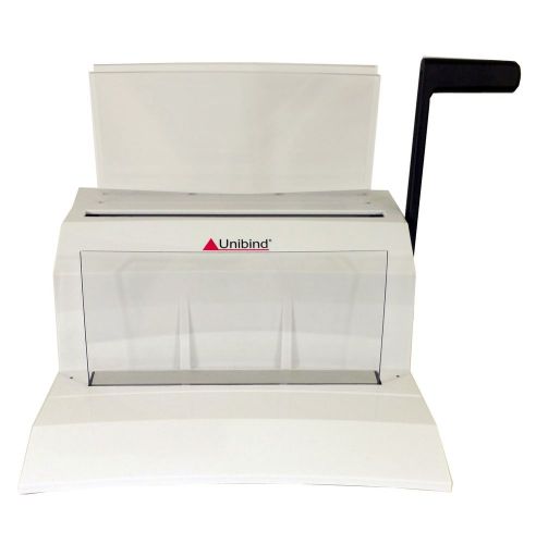 NEW UniBinder 8.M Unibind Thermal Binder w Built-in Crimper --Authorized Dealer