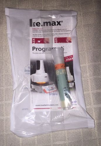 e.Max Press LT A1 (LTA1) Low Translucency QTY 5 Ingots NEW (Ivoclar Vivadent)